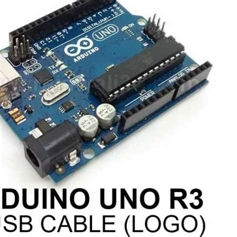 Jual Arduino Uno R3 DIP 16u2 Grade Clone With Logo W USB Cable Shopee