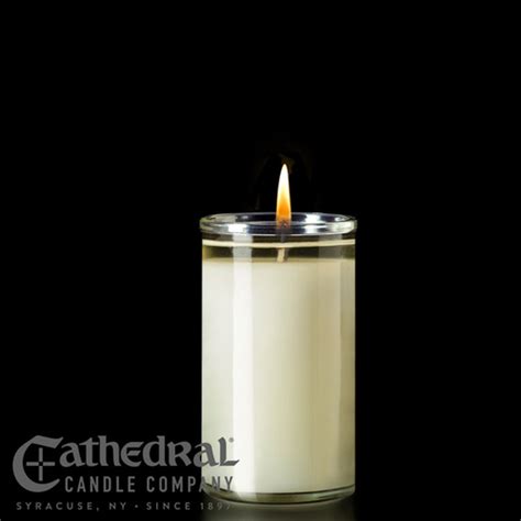 3 Day Candle 100 Beeswax Glass 88231012 Cathedral Fc Ziegler Company