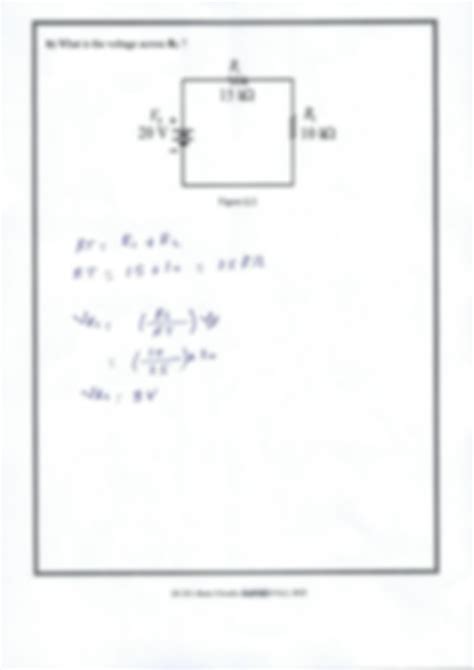 Solution Basic Electrical Circuits Solved Problems Studypool