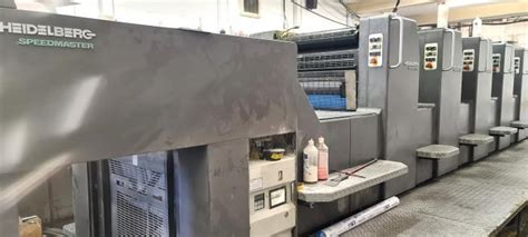 Color Used Heidelberg Speedmaster Sm H Year Presscity