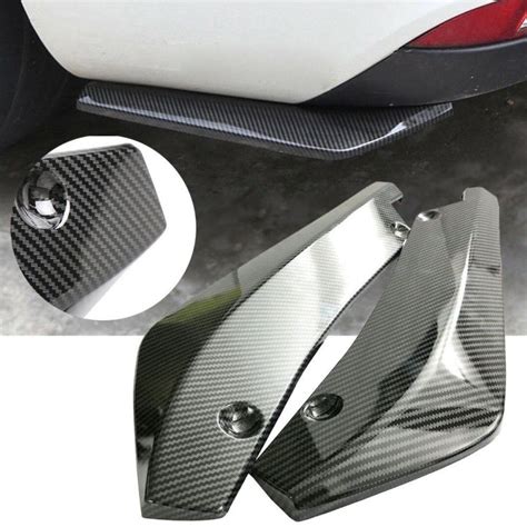 YIDIA Universal Bumper Splitter Carbon Fiber Lip Diffuser Scratch