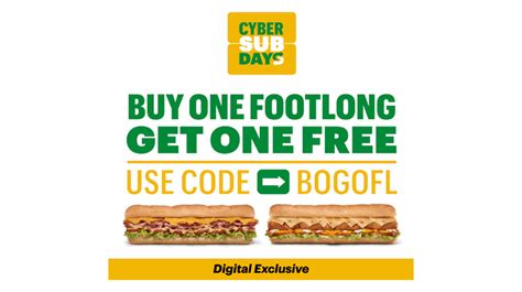 Subway Canada Offering Bogo On Footlongs Via App And Website