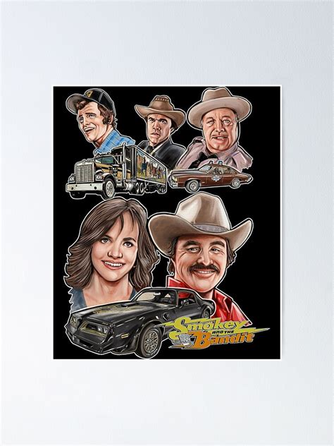 "Smokey And The Bandit Smokey And The Bandit gift retro" Poster for ...