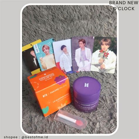 Jual Laneige X Bts Amorepacific 20g Lip Sleeping Mask Purple Edition Gummy Bear Shopee