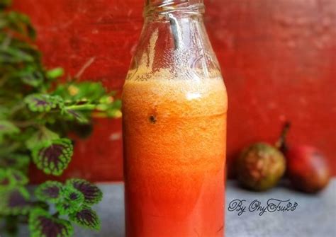 Resep Jus Martabe Markisah Terong Belanda Oleh Ony Tsu Cookpad