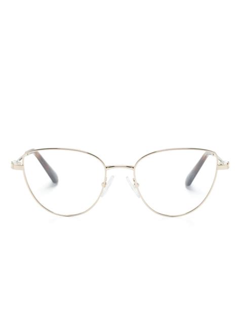 Swarovski Sk1007 Cat Eye Glasses Farfetch