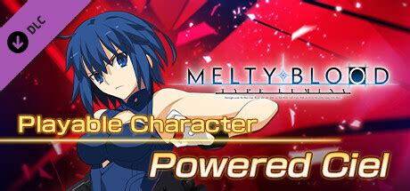 Melty Blood Type Lumina Playable Character Powered Ciel Box Shot