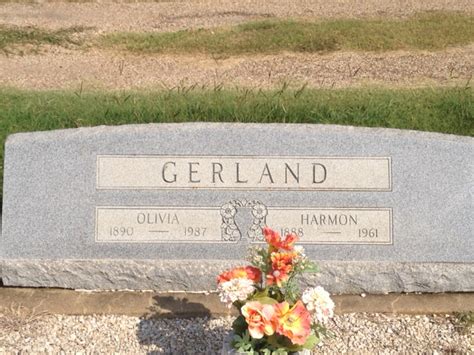 Harmon Gerland 1888 1961 Find A Grave Memorial