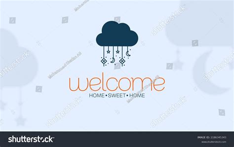 Beautiful Welcome Back Home Banner Design Stock Illustration 2186345343 | Shutterstock