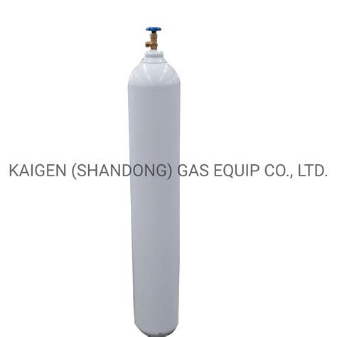 DOT 3AA 40L 2175psi High Pressure Steel Gas Cylinder Storage Tank And