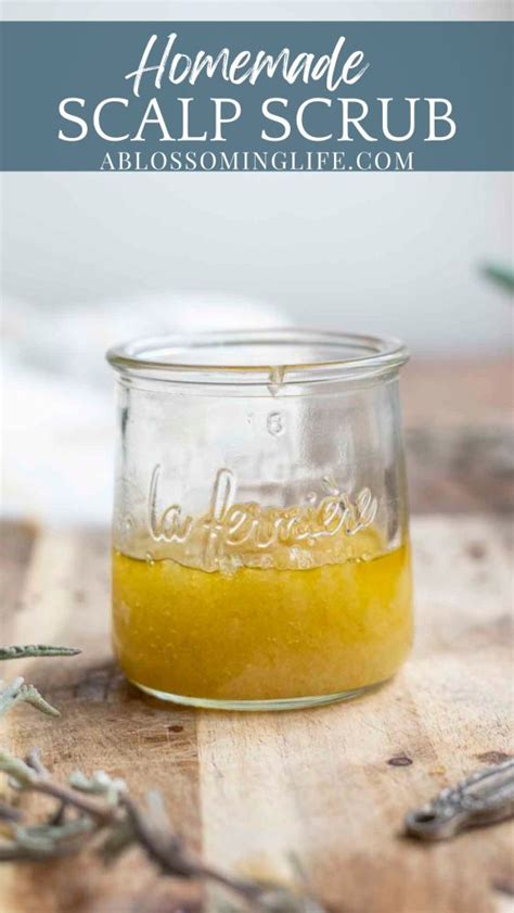 Diy Scalp Scrub For Healthy Hair And Scalp A Blossoming Life