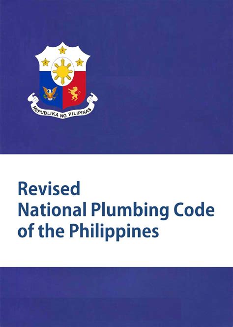 Revised National Plumbing Code Of The Philippines Atlas Cdc Review Center