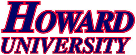 Howard University Logo in Red and Blue