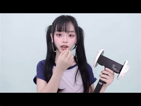 Xiao Mei Asmr Ear Licking Licking And Eating Ear Licking