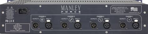 Manley Labs Manley Force Vacuum Tube Mic Preamp