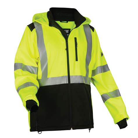 Hi Vis Softshell Water Resistant Jacket Ergodyne