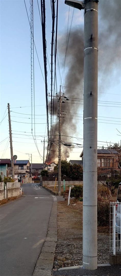 【火災】埼玉県さいたま市西区宮前町付近で火事「黒煙が上がってる」埼玉 12月30日 まとめ部