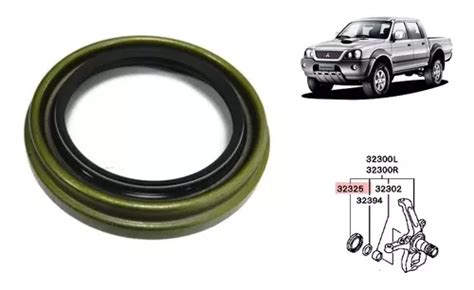 Retentor Manga Eixo L200 Pajero Sport 4x4 56 X 76 X 12 Mm