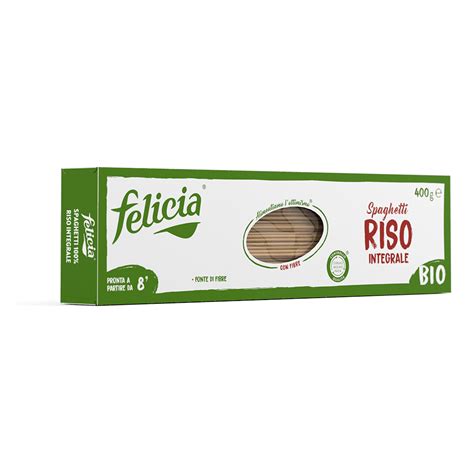 Spaghetti Senza Glutine Di Riso Integrale Pasta Felicia Felicia