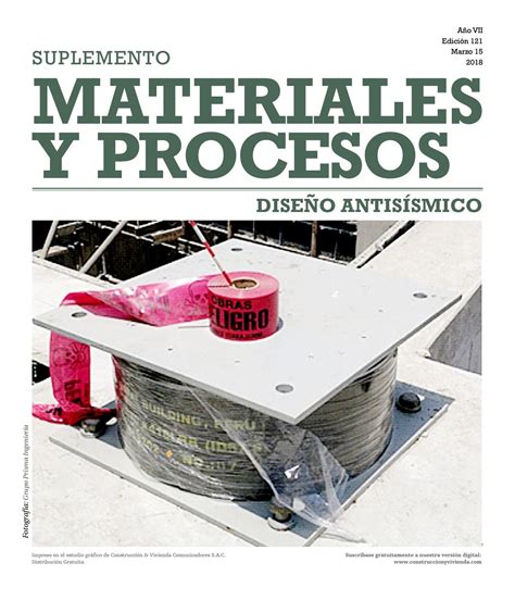 Suplemento Materiales Y Procesos Diseño Antisísmico 2018 By