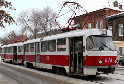 Samara Tatra T Su Nr Foto Elektrischer Nahverkehr