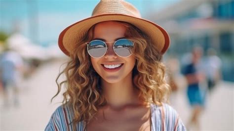 Premium Ai Image Smiling Girls Dress Sense Is Fit For A Stunning