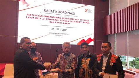 Pemerintah Gelar Rapat Koordinasi Dengan Pggp Papua Dan Papua Barat