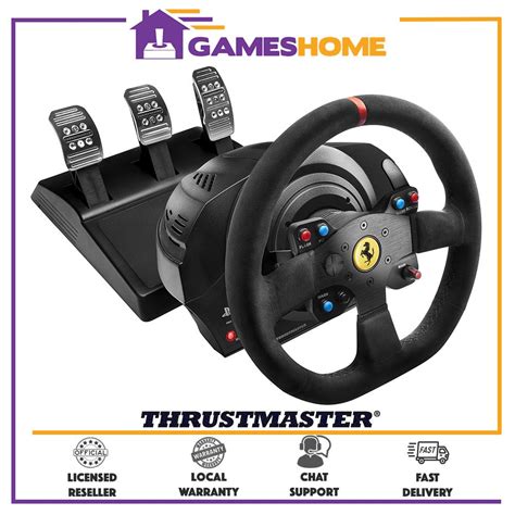 Thrustmaster T Ferrari Integral Racing Wheel Alcantara Edition Pc