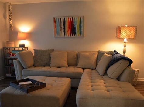 Behind Sectional Sofa Lighting Ideas