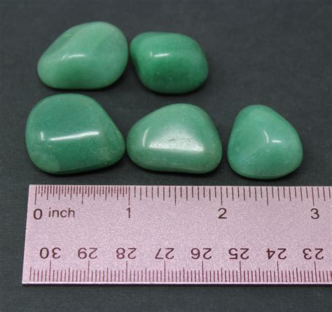 Green Aventurine Tumbled Stones: Choose 4 oz, 8 oz or 1 lb Bulk Lots ...