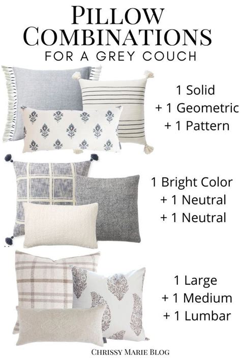 The Right Throw Pillows For Your Gray Sofa Simple Formulas That Help You Get It Right As Well