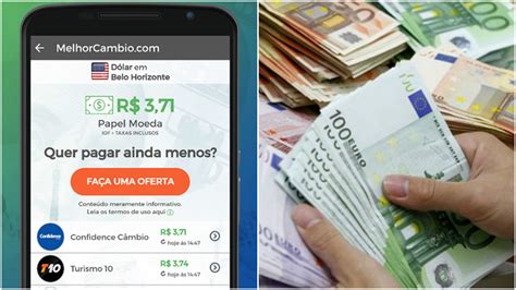 Vai viajar App mostra o melhor momento para comprar dólar euro e