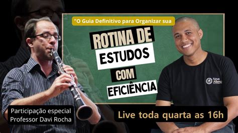 Live Guia Definitivo Para Organizar Sua Rotina De Estudos