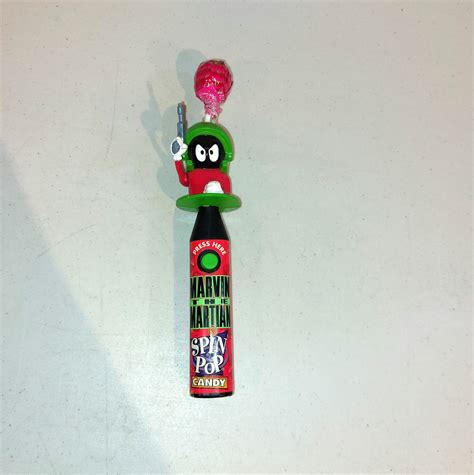 Vtg 1996 Marvin The Martian Spin Pop Nos Etsy