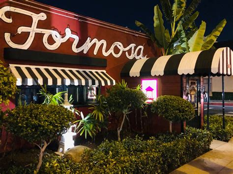 Opening Night at the Formosa Cafe...