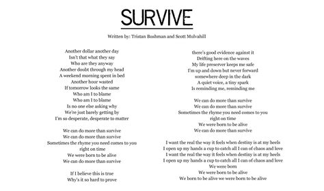 SURVIVE — Scott Mulvahill