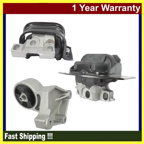 Engine Motor Trans Mount Set Pcs For Dodge Stratus Sxt Sedan Door