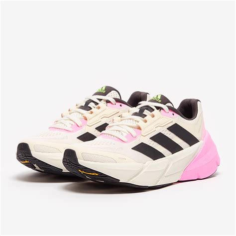 Adidas Womens Adistar 1 Cloud White Beam Pink Solar Green Womens