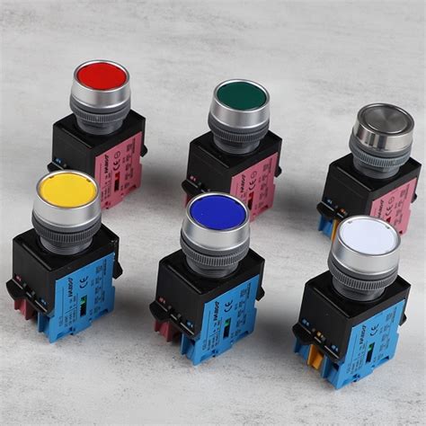 Waterproof Button Switch With Led Mm Momentary Reset Power Push