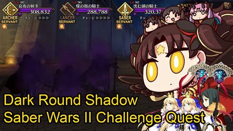 FGOJP Dark Round Shadow 8T Clear Ft NP2 Space Ishtar Team Saber