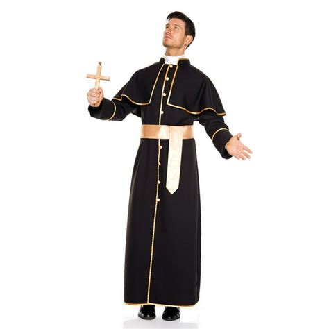 Deluxe Priest Costume 76024-M - Walmart.com