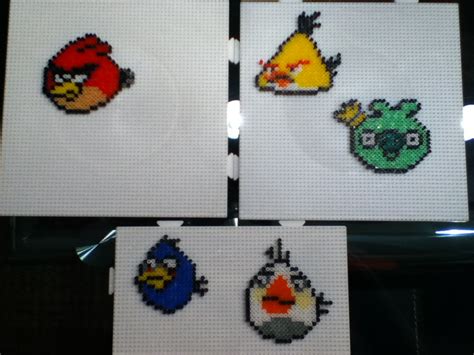 Enjoy The Handmade Hama Beads Angry Birds Ii