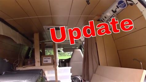 Campervan Build Tour Of Progress Youtube