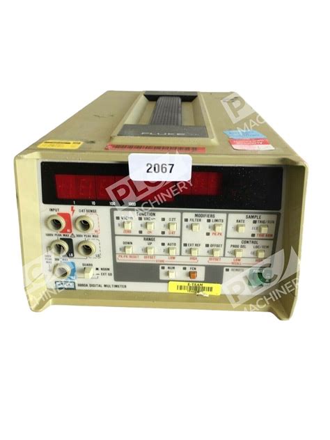 Fluke A Digital Multimeter Plcmachinery