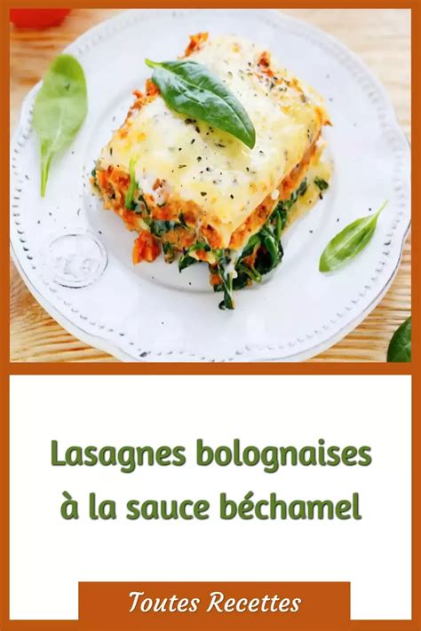 Comment préparer des Lasagnes bolognaises à la sauce béchamel Lasagne