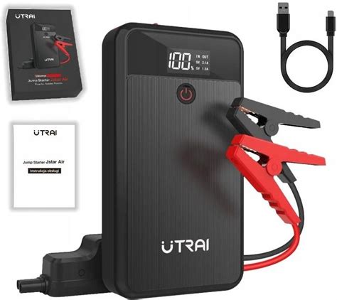 Utrai Urządzenie Rozruchowe Do Samochodu Powerbank Starter Booster