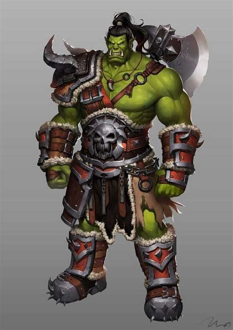 Dungeons Dragons Orcs Half Orcs Inspirational Fantasy