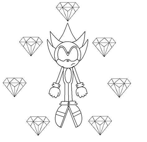 Super Sonic Chaos Emerald Base by Mephilez on DeviantArt