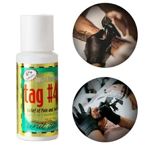 Tattoo Factory Supplies Tag Numb Gel Control Of Pain And Swelling