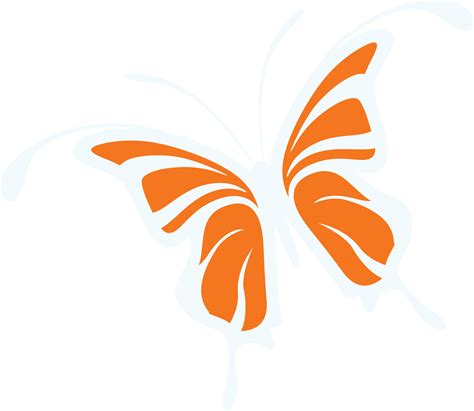 Orange butterfly icon. 24948453 Vector Art at Vecteezy